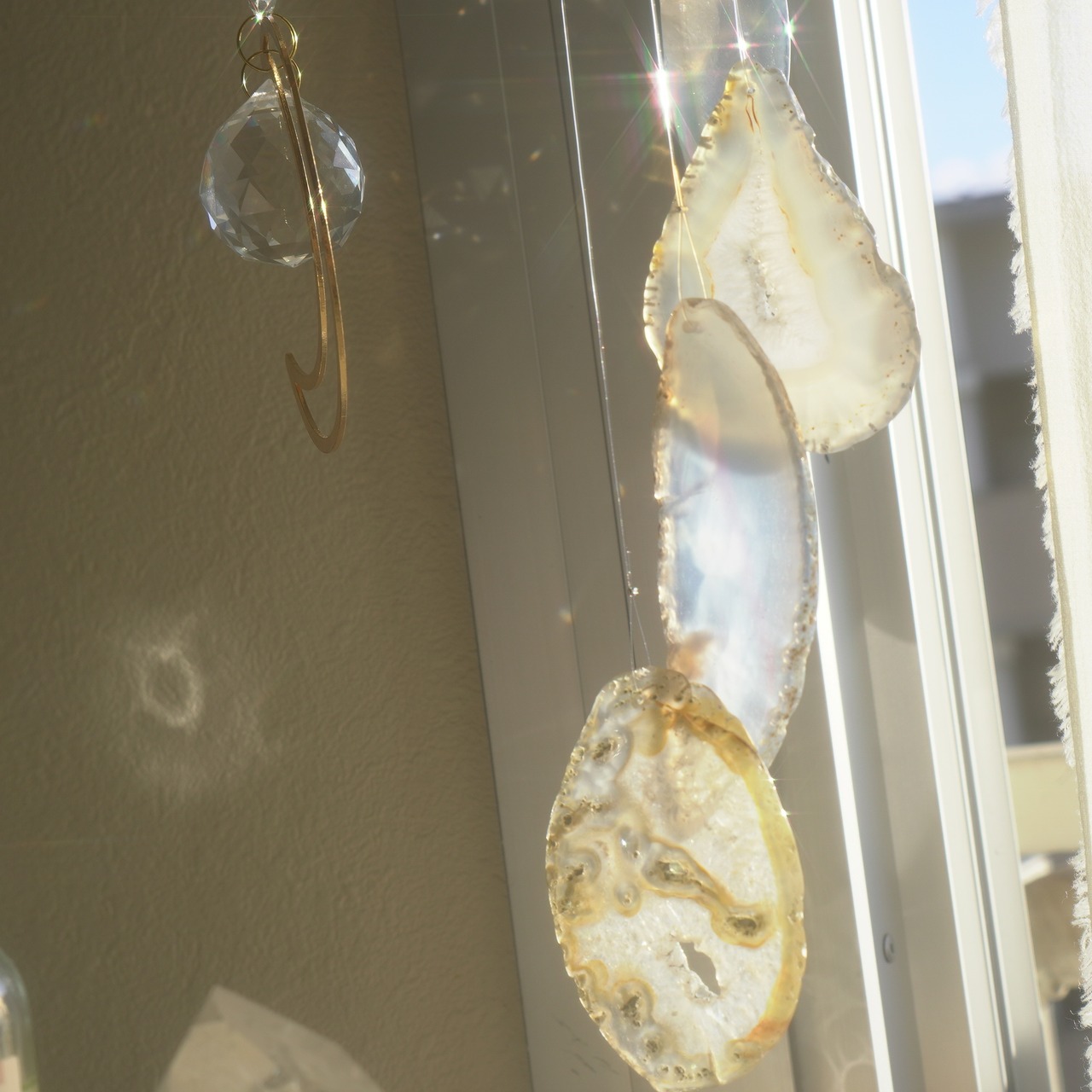 Silver Frost - アゲートヒーリングチャイム / Agate Healing Chime 1144