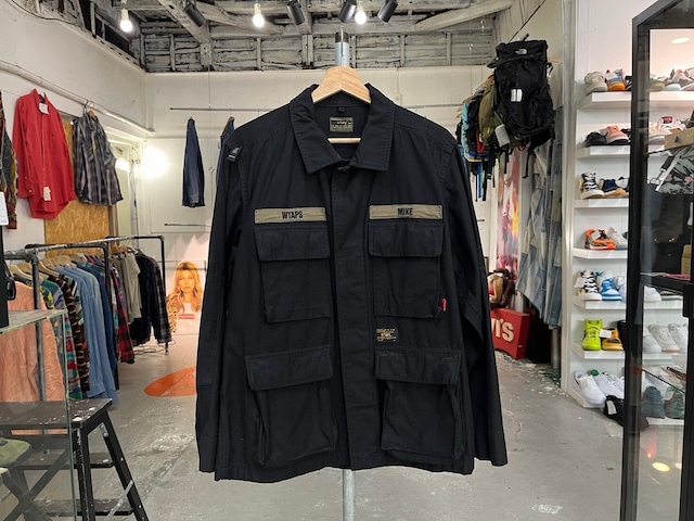 WTAPS JUNGLE LS SHIRT BLACK 2 76267