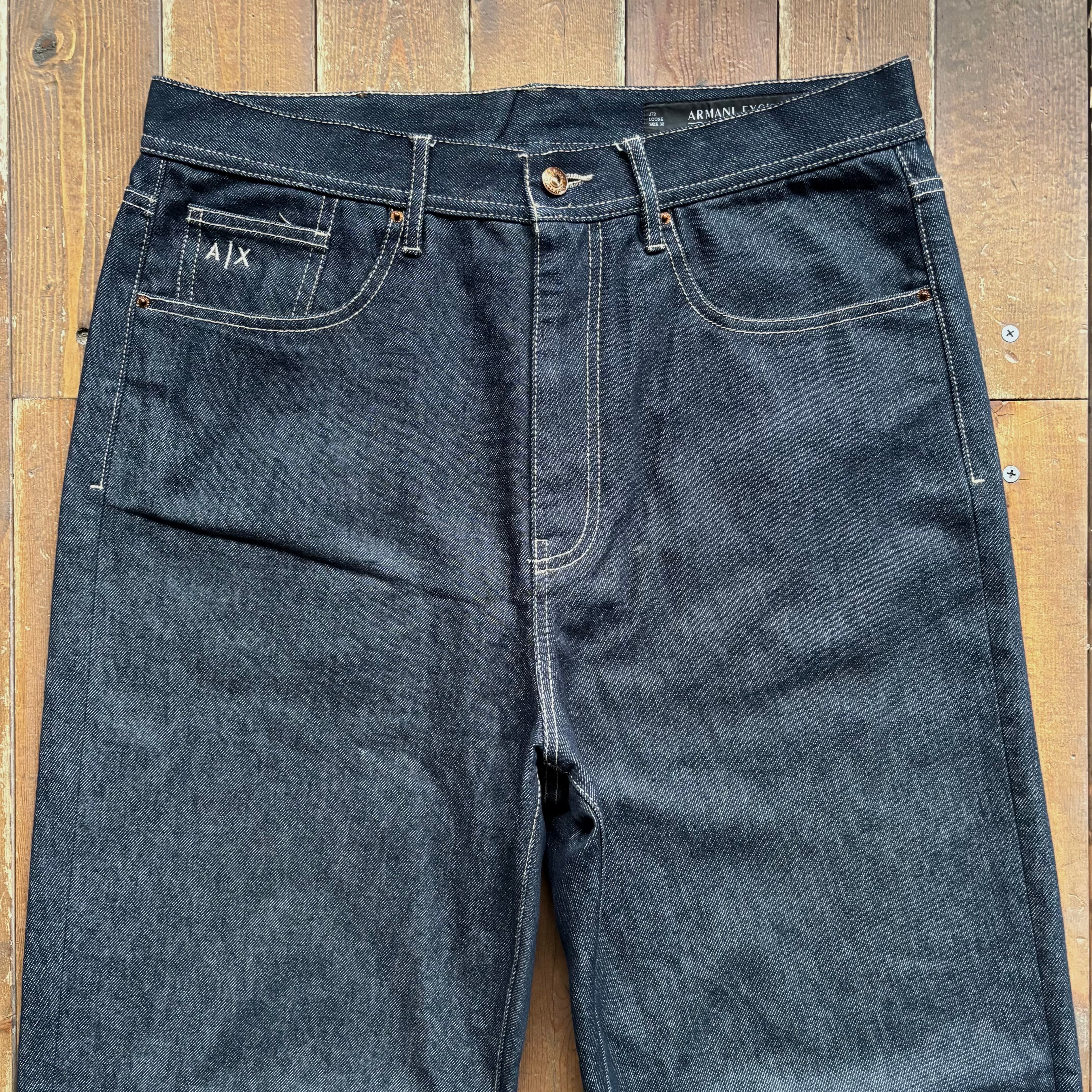 ARMANI EXCHANGE LOOSE DENIM PANTS | safarionline