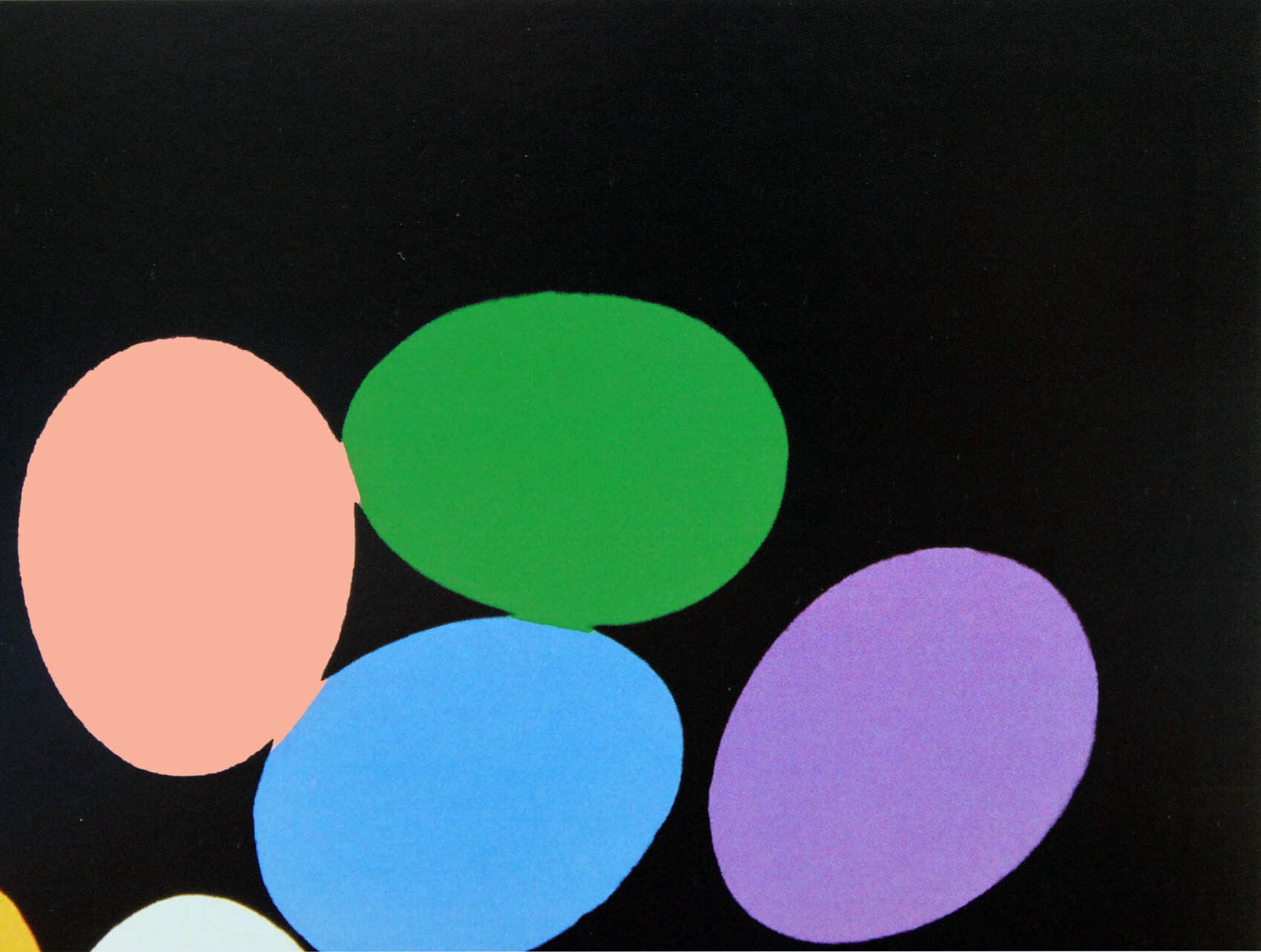 アンディ ウォーホル「エッグ,1982(マルチ) Eggs,1982(Multi)」展示用フック付ポスター ポップアート 絵画