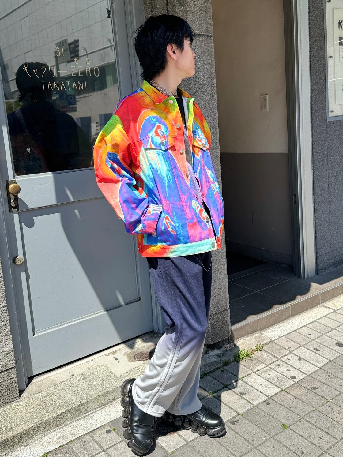 TENDER PERSON / ANGEL DENIM JACKET / THERMOGRAPHY | Pay ID
