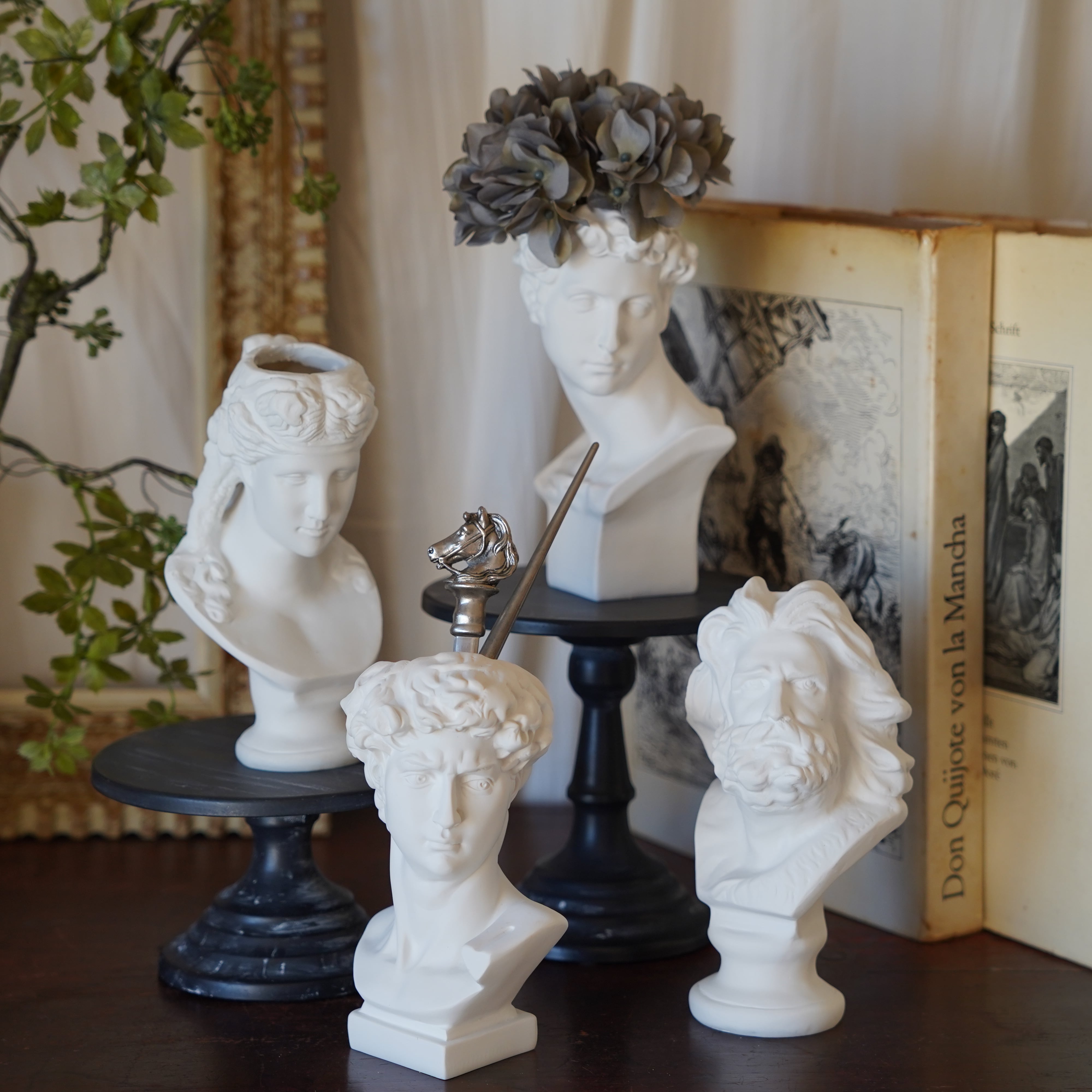 石膏像ポット | unorare