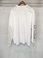 GODSIZE 2024 ROSE L/S RELAXED FIT TEE [WHITE]