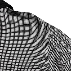 DUNHILL jacquard cotton long sleeves polo shirt