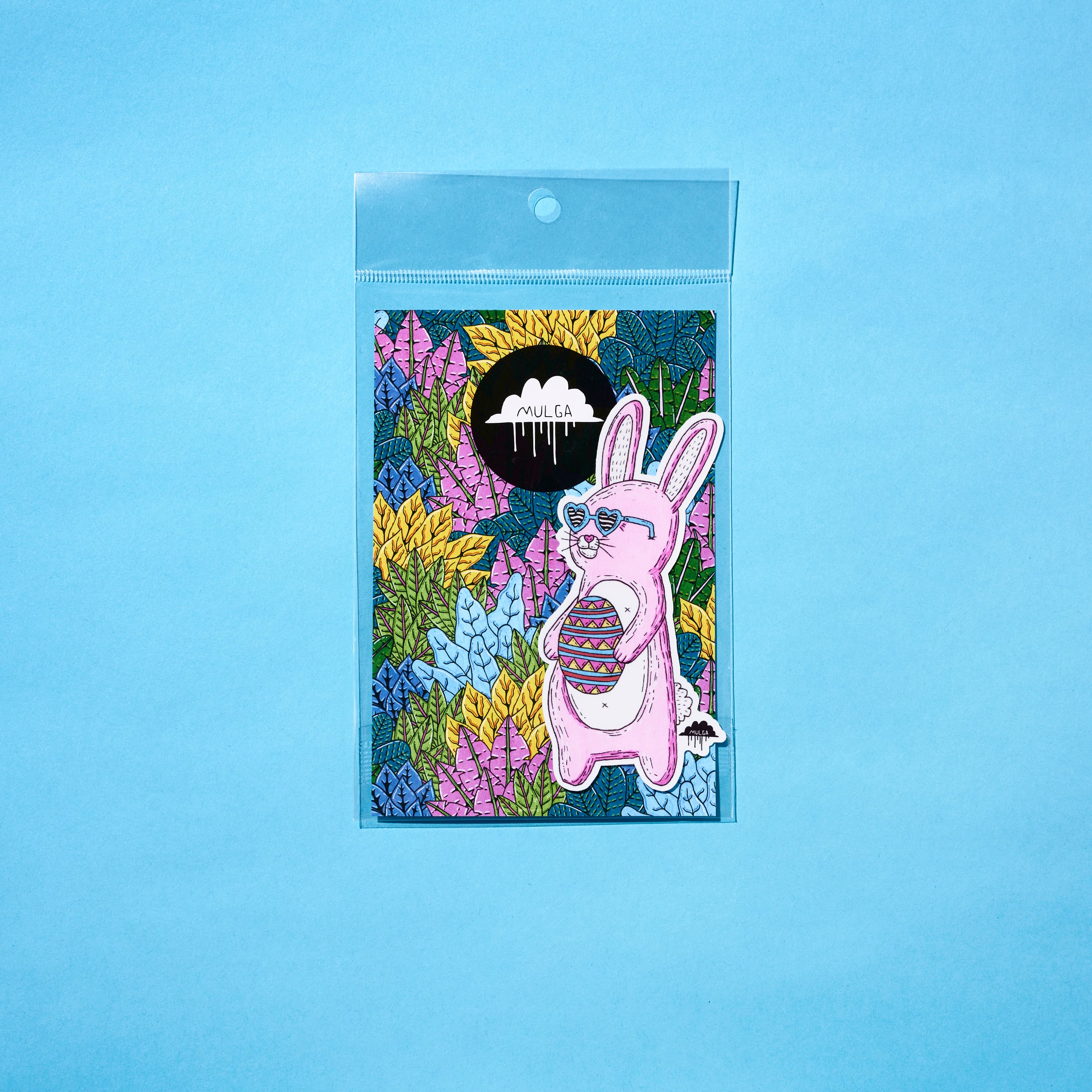 ステッカー/S-S-17_Bella the Bunny | MULGA THE ARTIST ASIA