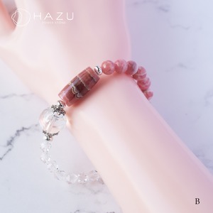 選べる・インカローズ天珠［インカローズ／水晶／アイリスクォーツ］