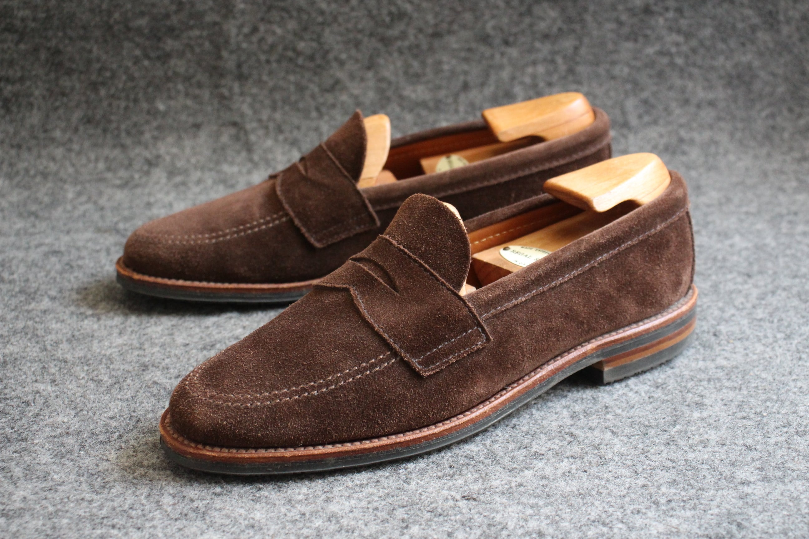 US6.5ED Allen Edmonds McAllister ウィングチップ MADE IN USA 80's