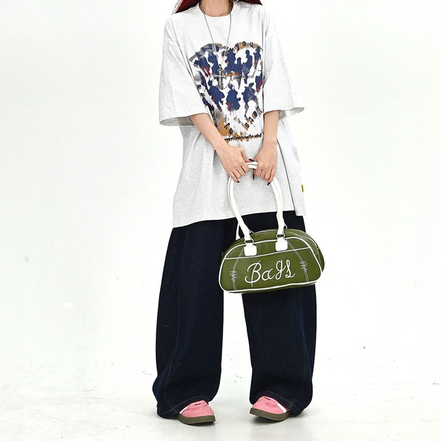 ハートコラージュアートルーズTシャツ 2col   R01705