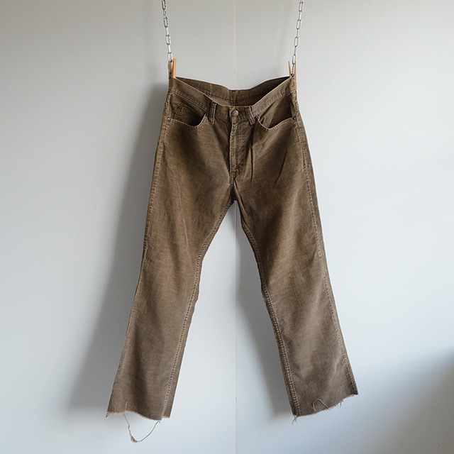 USA製リーバイス 517 コーデュロイパンツ ブラウン TALON42 W30L38