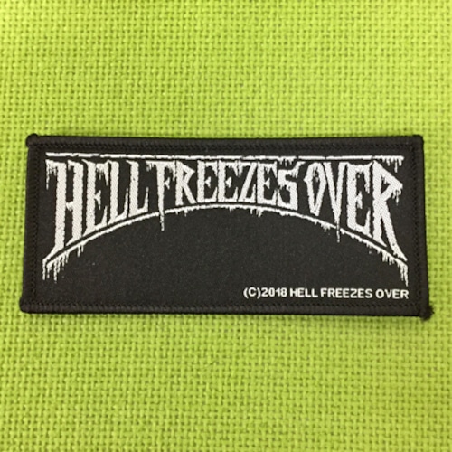 HELL FREEZES OVER ロゴ刺繍パッチ