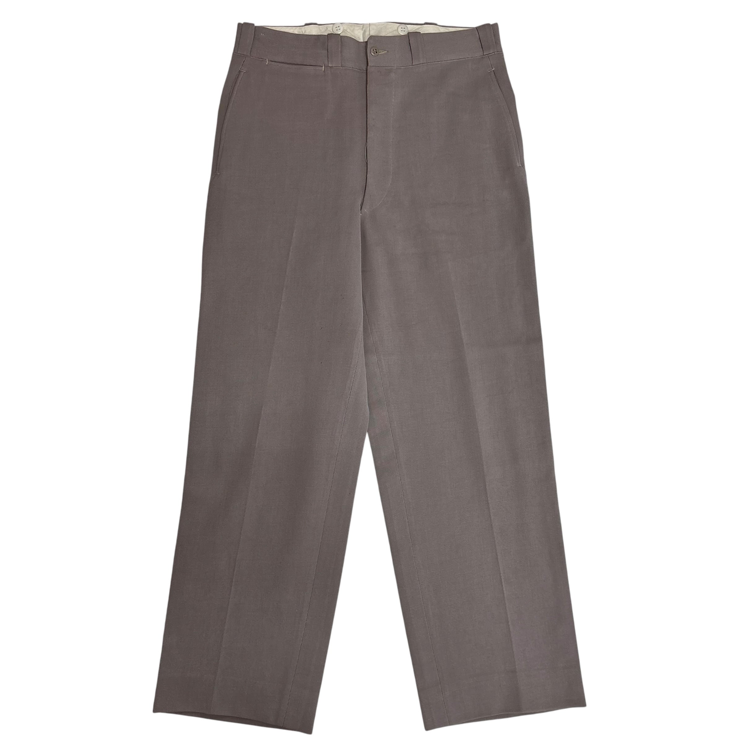 40s 50s vintage ウールギャバ スラックス 40s 50s vintage ウールギャバ スラックス | TTvintagejp