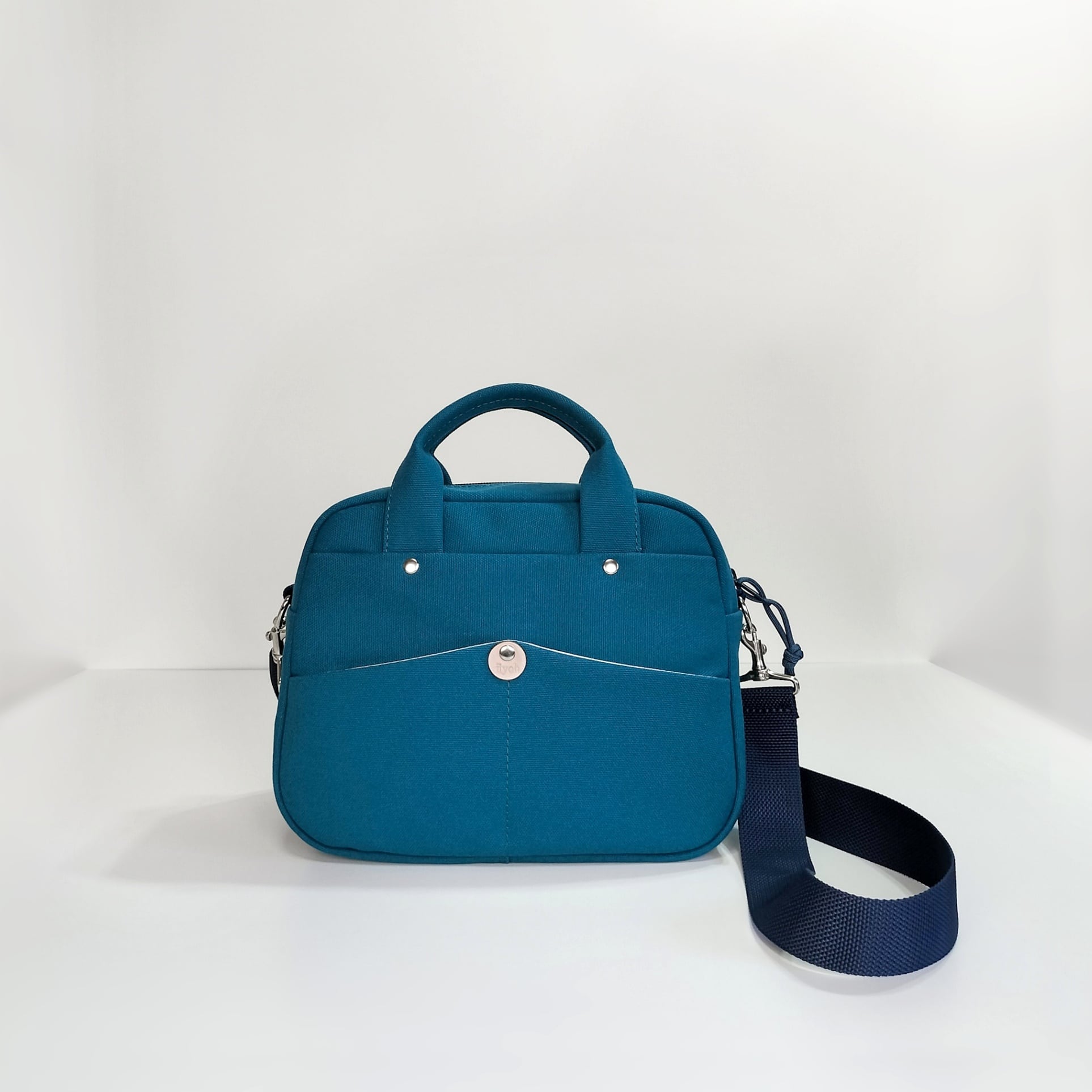 ミニボストン ミネラルブルー