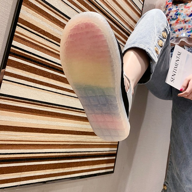 靴の女性の2020年夏の野生の平らな中空の白い靴のネット赤い赤いトレンディなファッションスニーカー 部族の婦人靴73856949180