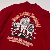 CAPTAIN SANTA キャプテンサンタ プリント ジップアップ スウェット ジャケット サイズ XL /裏地サーマル/レッド/20周年