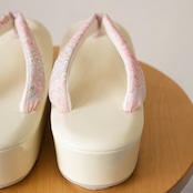 suminagashi 草履「桜」 M