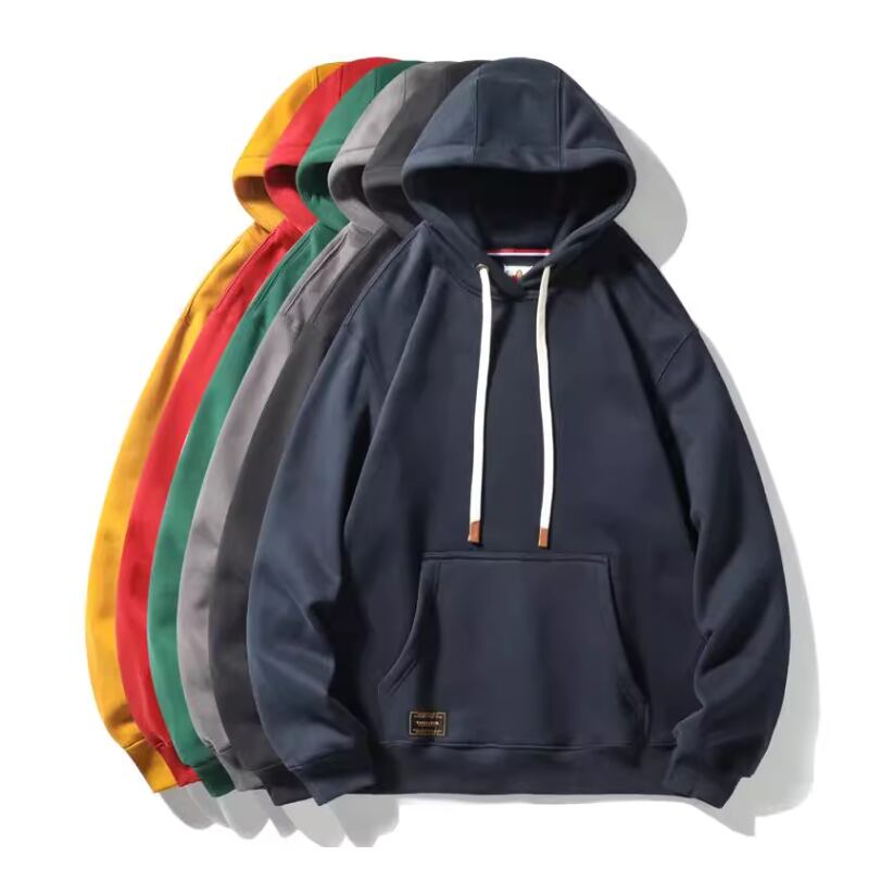 【セット販売】ヘビーウエイト 肉厚 裏起毛プルオーバースウェットパーカー 6色 L9563