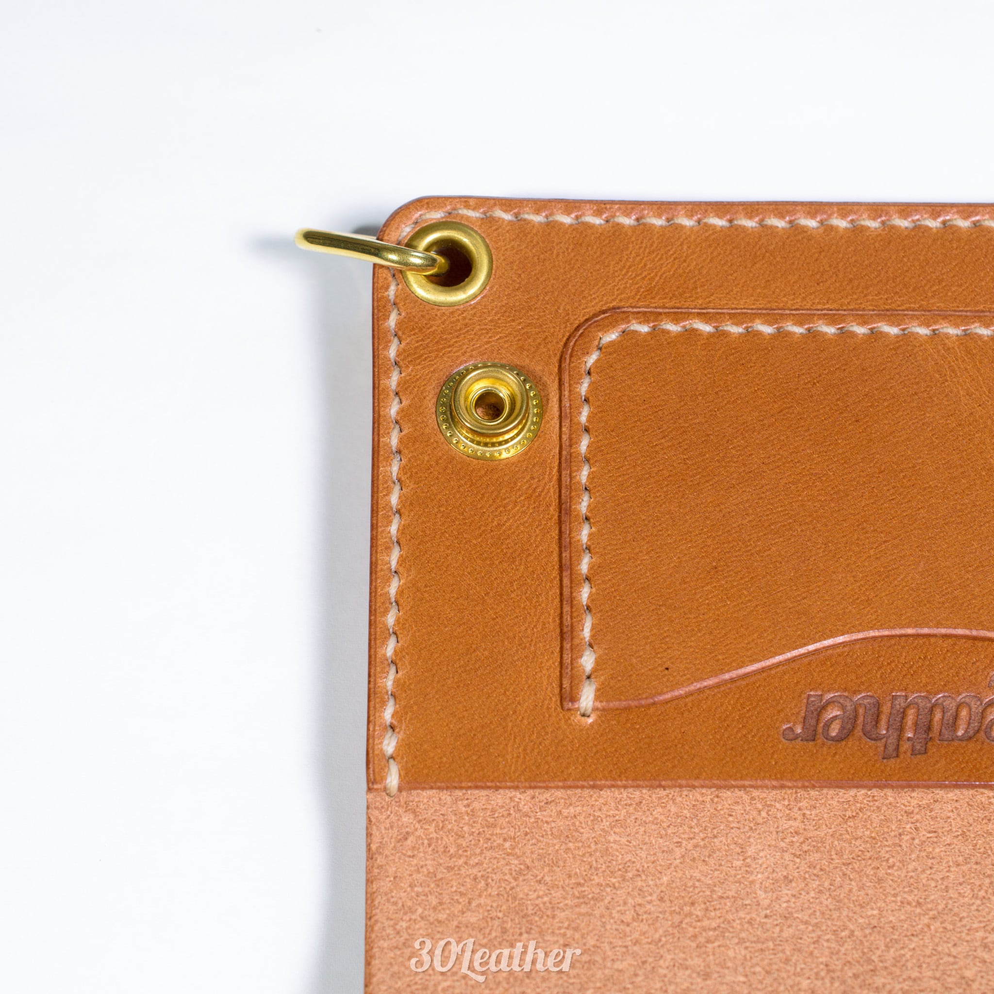 マッサマン ZERO CRAFTミドルトラッカーウォレット IBIZA Natural MTW-001 ミドルトラッカーウォレット | 30Leather