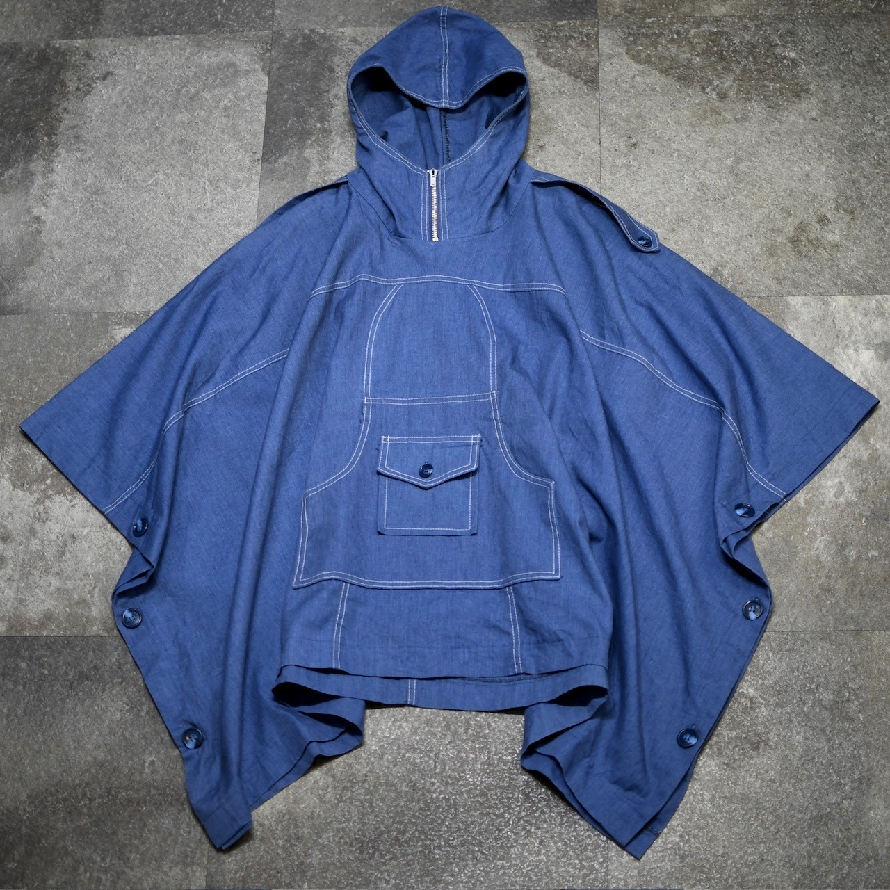 design denim poncho
