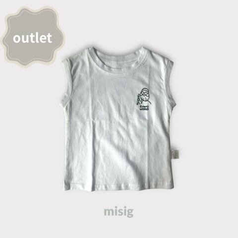 《アウトレット・white/90size,100size,150size》little figures T ¨ misig select