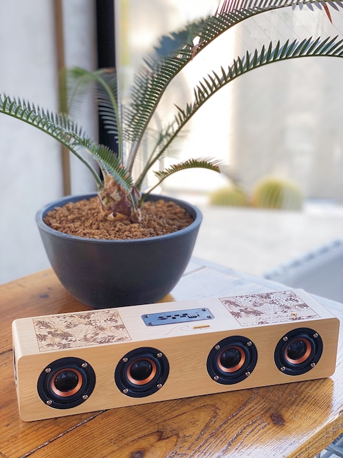 4boost wood Bluetooth speaker