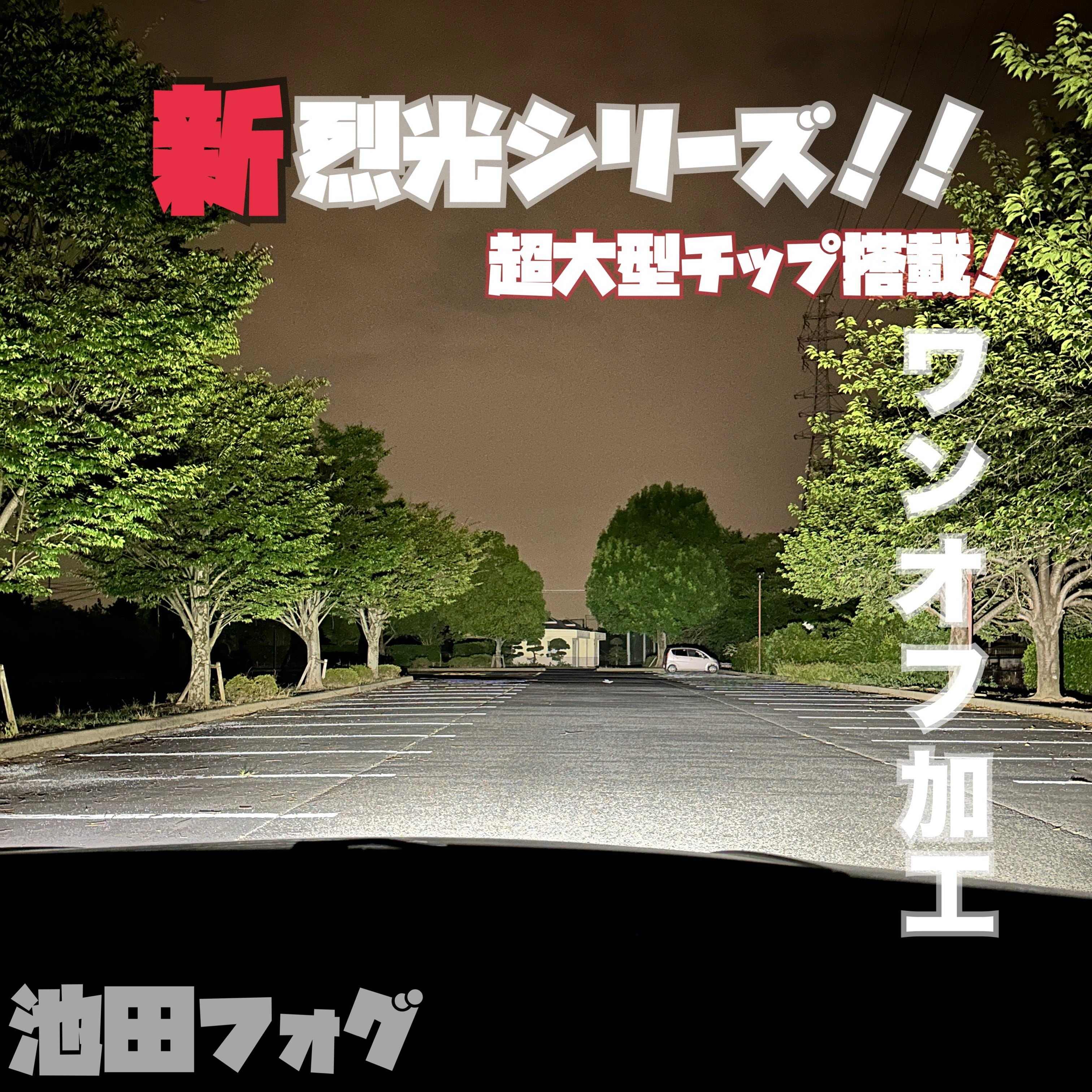 超爆光 ディープグリーンフォグランプ 実測16600lm越え H8/H11/H16 HB4