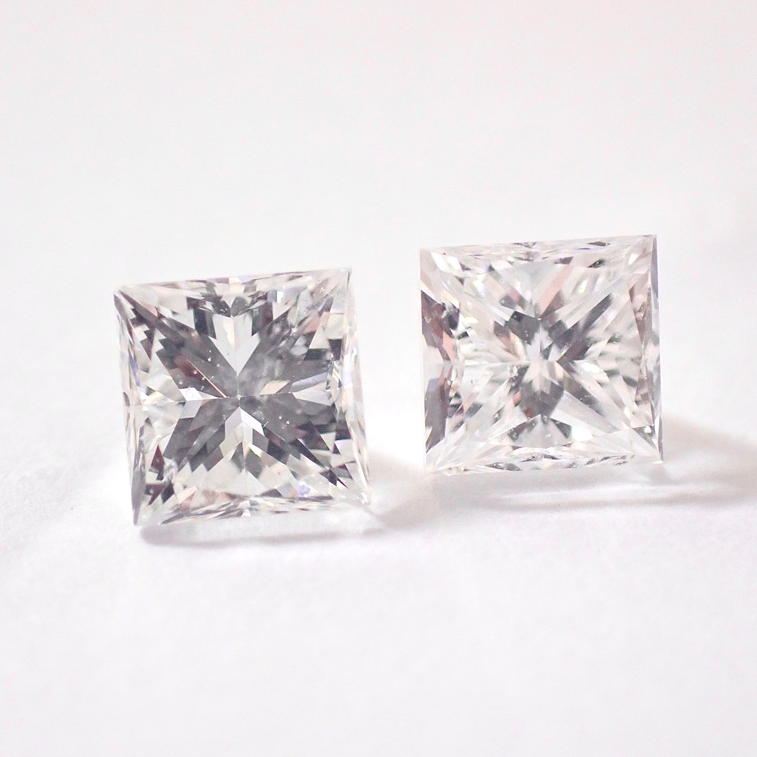 ダイヤモンドルース　プリンセスカット0.36ct