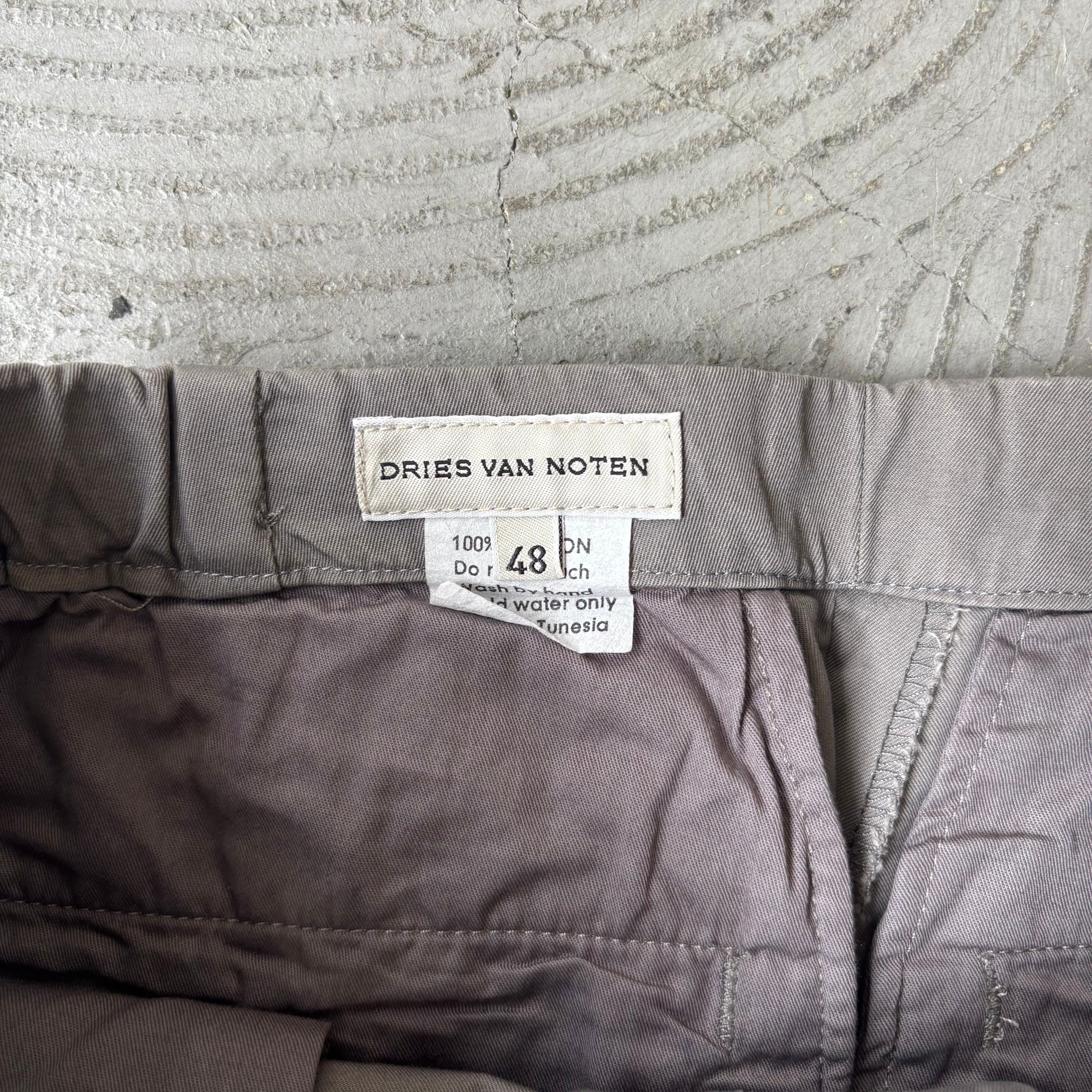 90's DRIES VAN NOTEN / Cotton pants | SAMUEL FINCH / Online store