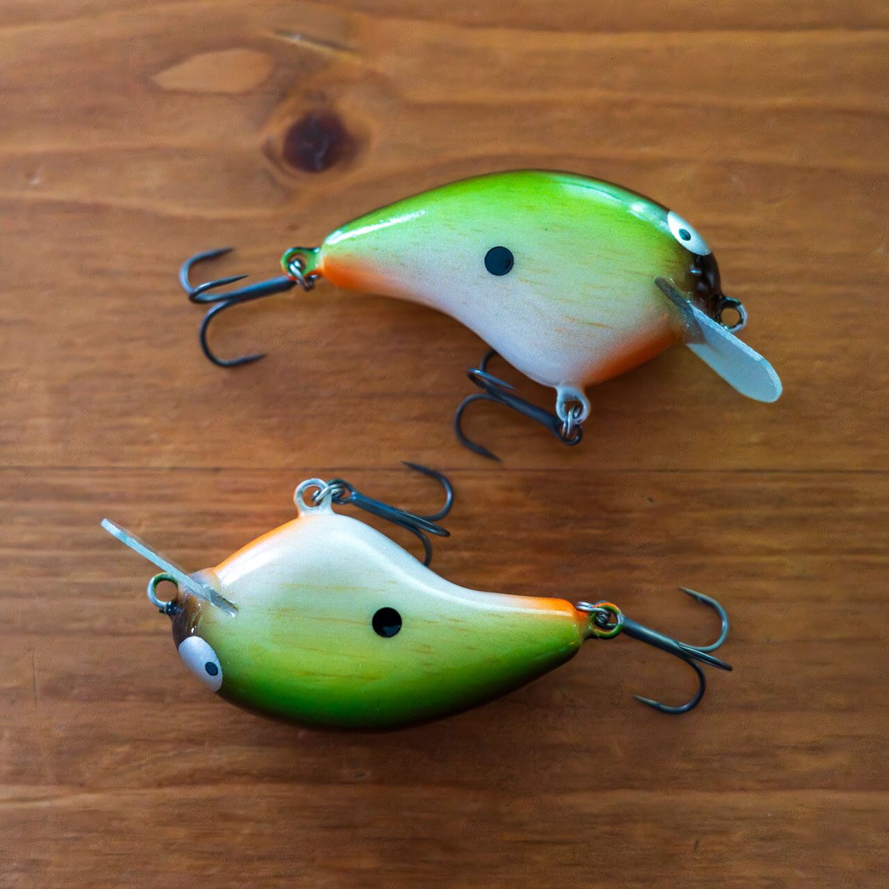 両耳鈴入り　かわいい　チーキー Cheeky Lures