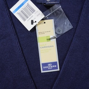 DOCKERS acrylic cardigan XL 古着