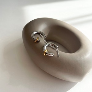 two-ton ring pierce  ステンレスピアス