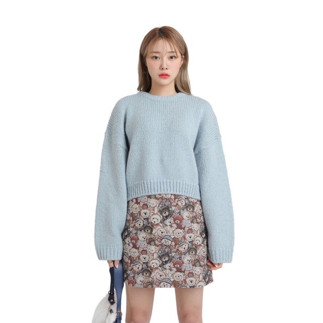 [our_uniform] Little Alpaca Knit (3colors) 正規品 韓国ブランド 韓国通販 韓国代行 韓国ファッション ニット (nb) bz20121906