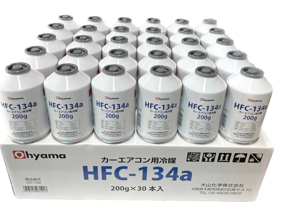 ☆1ケース(30本) 大山化学工業 HFC-134ａ(R134a) クーラーガス ...