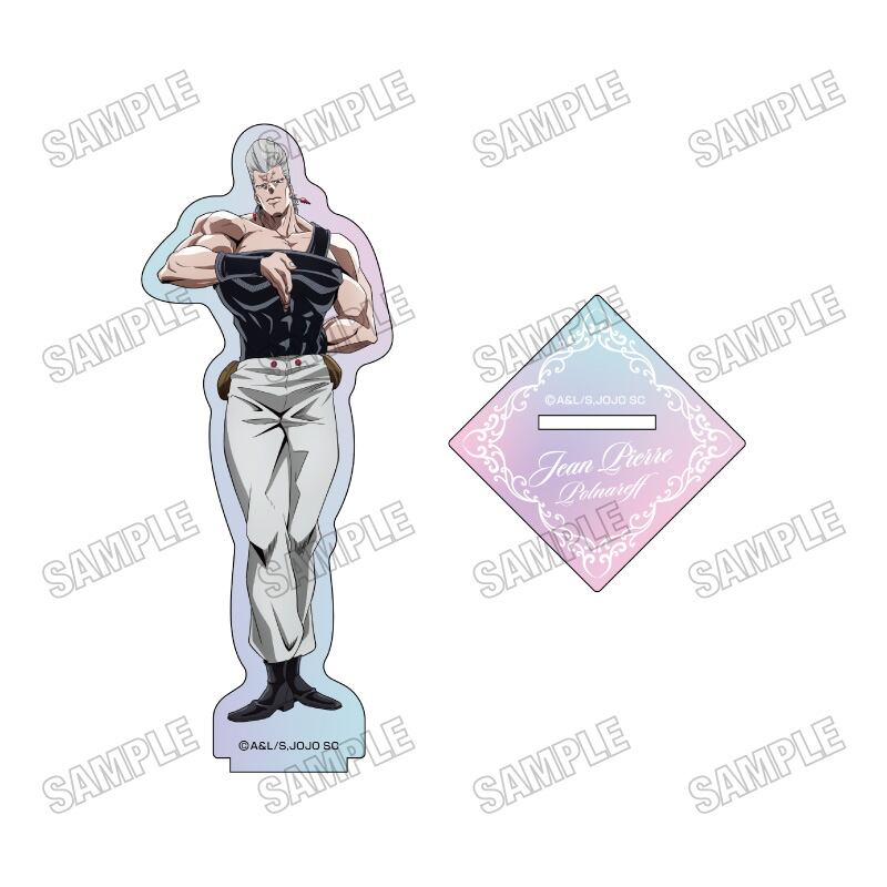 アニメ『ジョジョの奇妙な冒険 スターダストクルセイダース』 描き下ろしオーロラアクリルスタンド【AM2026】3.ジャン・ピエール・ポルナレフ