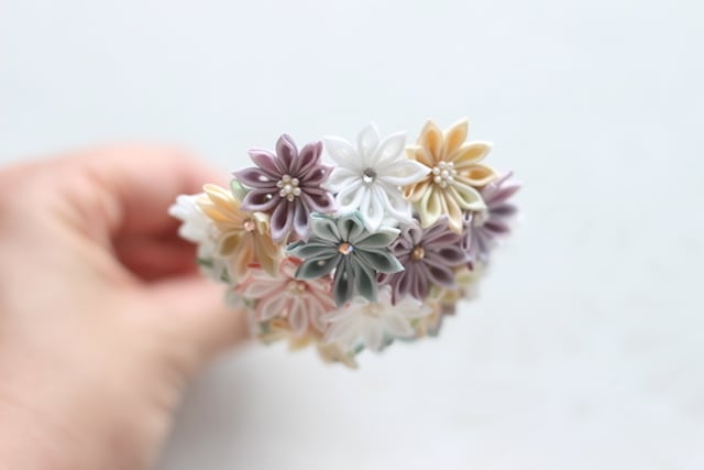 つまみ細工 かんざし