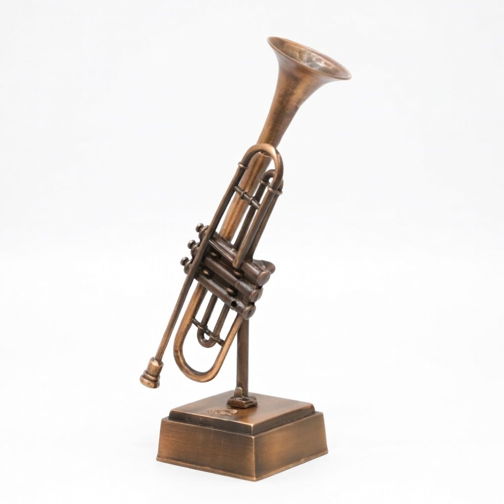 【ミニチュア楽器】トランペット 鉛筆削り C0pernicus