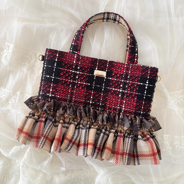 8【ショルダーバッグ】Couture Pochette〔Italy×Ballerina〕①