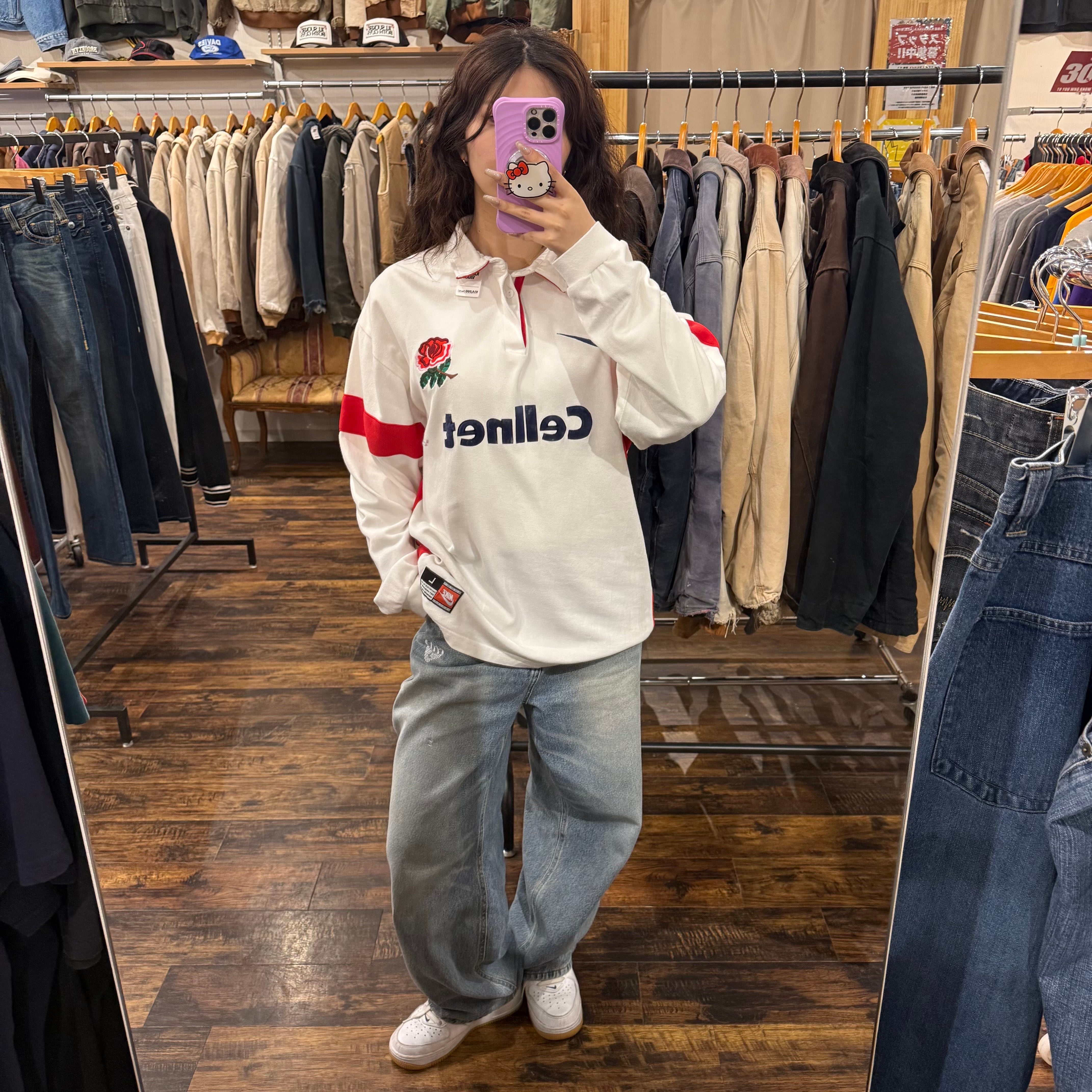 NIKE/ナイキ】ラガーシャツ | 古着屋KAKAVAKA