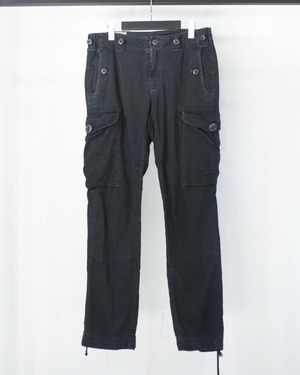 【Caka BLACK】“Polo by Ralph Lauren” Rare Black Color Vintage Cargo Pants