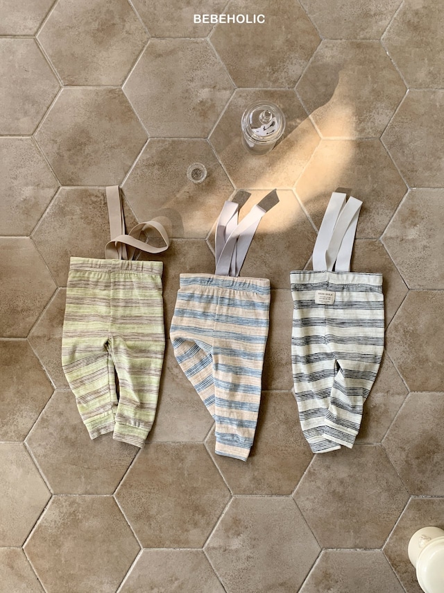 【取寄】bebeholic|sketch suspender leggings|スケッチサロペットレギンス|S-L|baby|26 summer