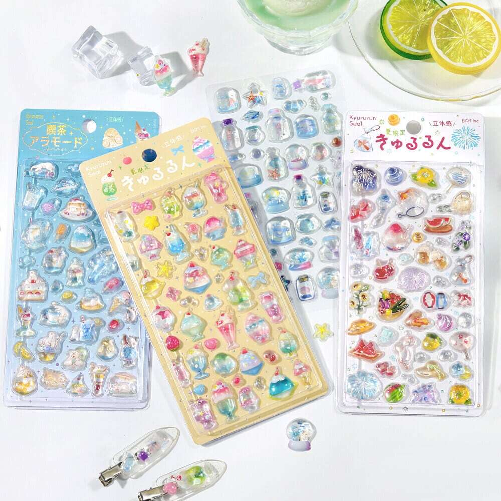 きゅるるんシール 2026年夏限定4種セット | rocca rocco