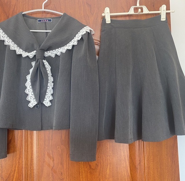 セットアップ 制服 セーラー服 グレー リボン ネクタイ ガーリー ロリータ コスプレ 衣装 ミニスカート アイドル 昭和 ブラウス スカート ボトムス トップス ワンピース Loveysmileshop 90 再入荷 おまけ付き 女の子 スカート トップス セットアップ コスプレ セットアップ 制服 セーラー服 グレー リボン ネクタイ ガーリー ロリータ コスプレ 衣装 ミニスカート アイドル 昭和 ブラウス スカート ボトムス トップス ワンピース Loveysmileshop 90 再入荷 おまけ付き 女の子 スカート トップス セットアップ コスプレ