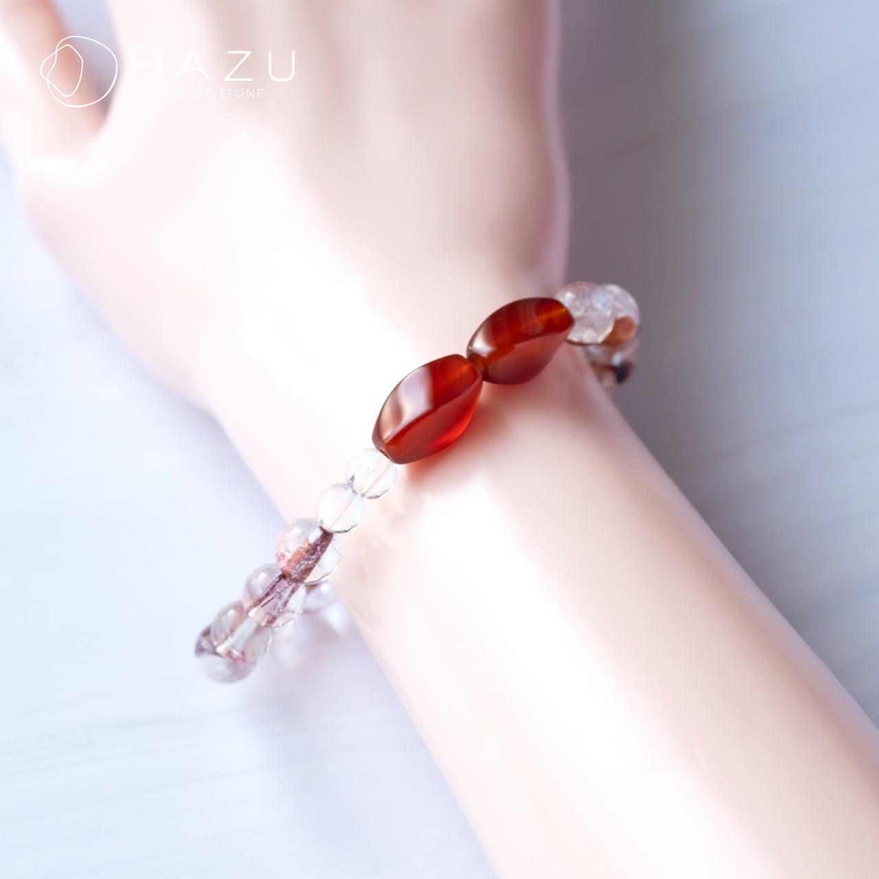 魔除けと目標達成の赤いパワー［レッドルチル／ライモナイトイン