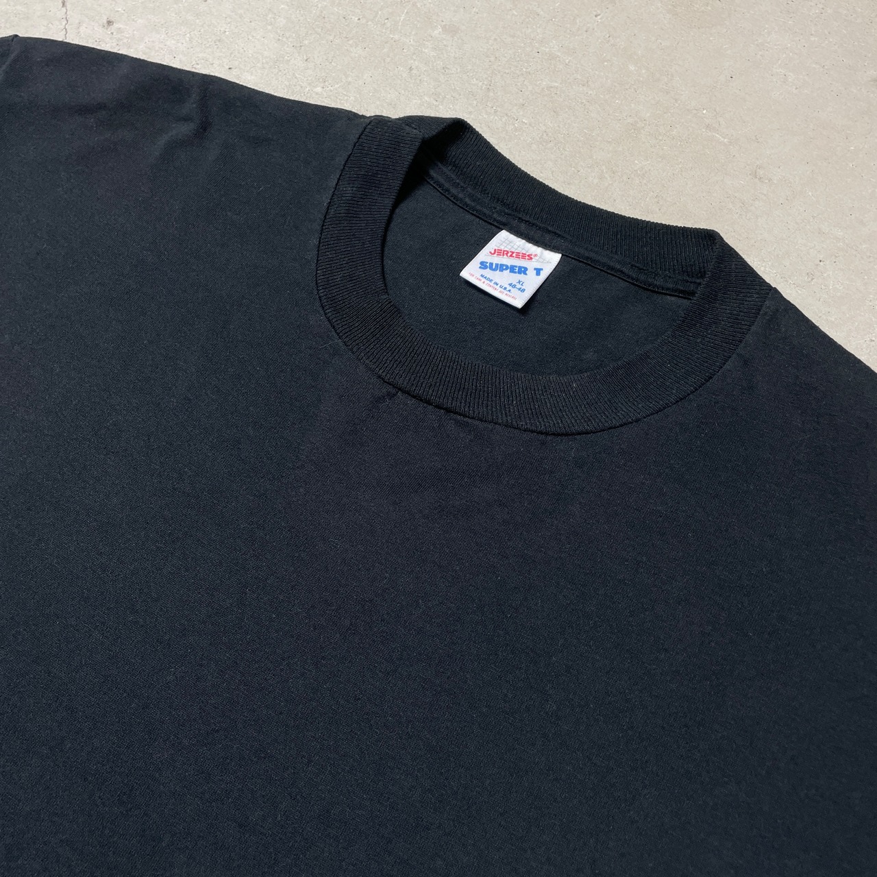 90年代 USA製 JERZEES ジャージーズ 無地 ブランクTシャツ メンズXL 