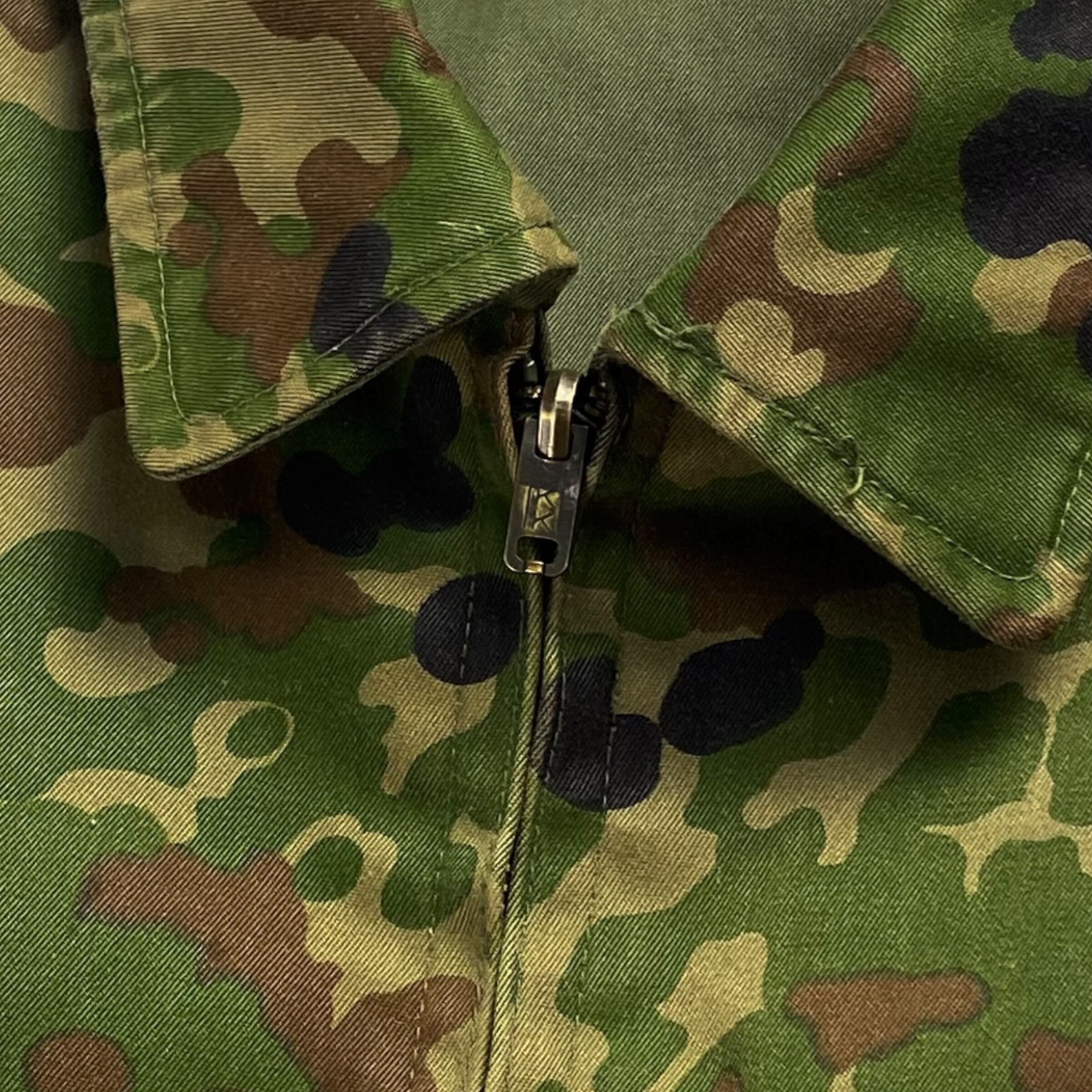 90's】 陸上自衛隊 L相当 リバーシブルジャケット 迷彩2型 ブルゾン