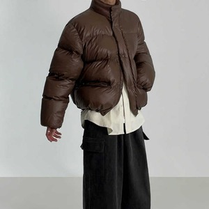 レトロスタンドカラーコットンブルゾン　1011