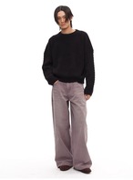 JCAESAR STUDIO Cable Sleeve Cotton Knit