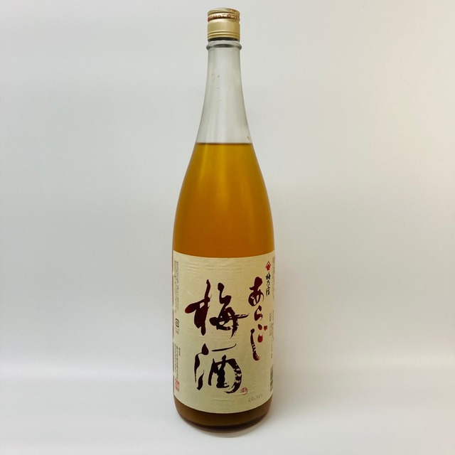 【梅乃宿】あらごし梅酒　1.8L　奈良