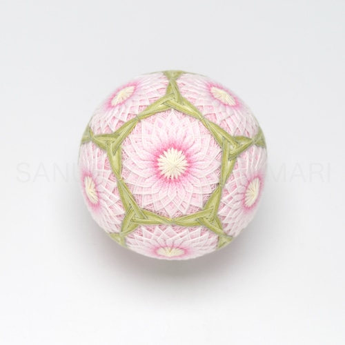 讃岐かがり手まり「十二菊」_MA418-4459