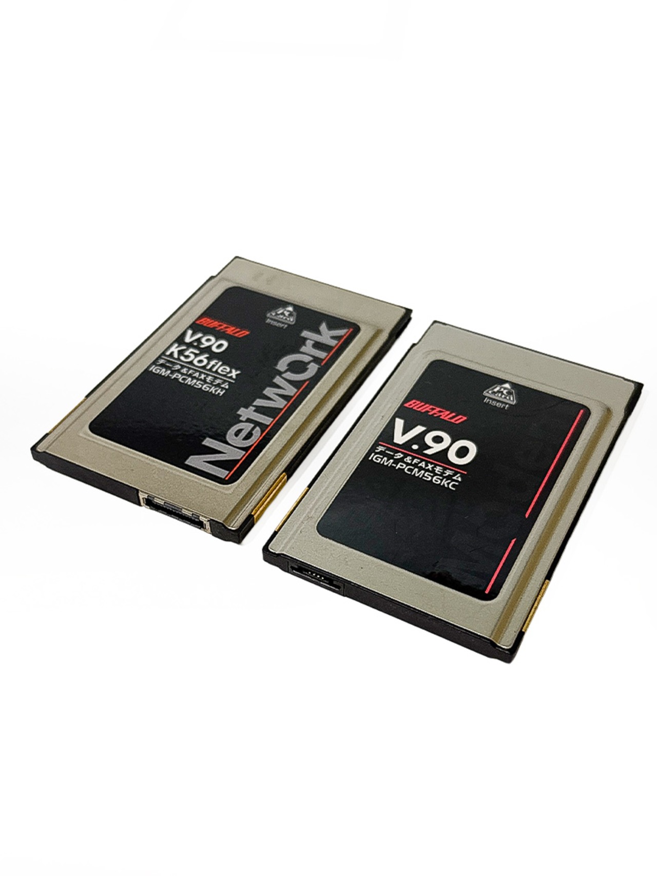 BUFFALLO バッファロー  V.90 対応 56Kbps PC Cardスロット用アナログモデム IGM-PCM56KC