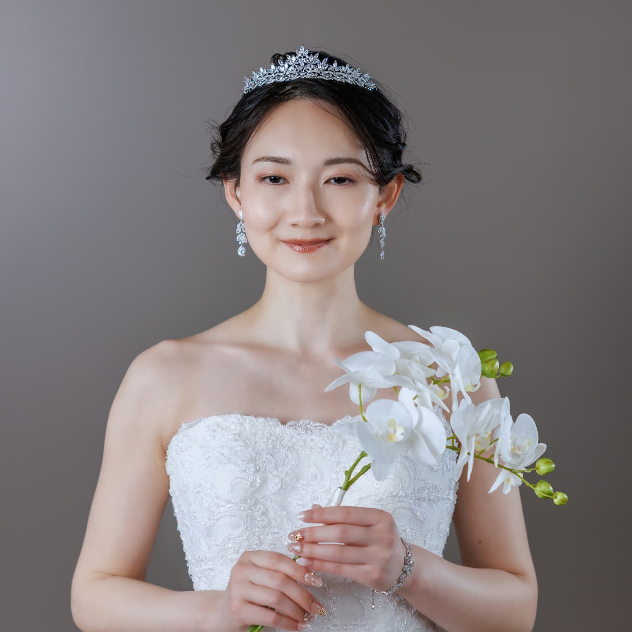 ブライダルピアス イヤリング |キュービックジルコニア クリスタル